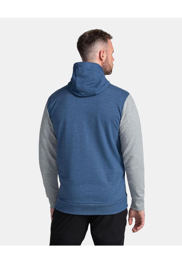 Męska bluza z kapturem Kilpi SEARA-M. Typ kołnierza: kaptur. Kolor: niebieski