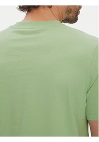 Karl Lagerfeld - KARL LAGERFELD T-Shirt 755710 552224 Zielony Regular Fit. Typ kołnierza: dekolt w karo. Kolor: zielony. Materiał: bawełna