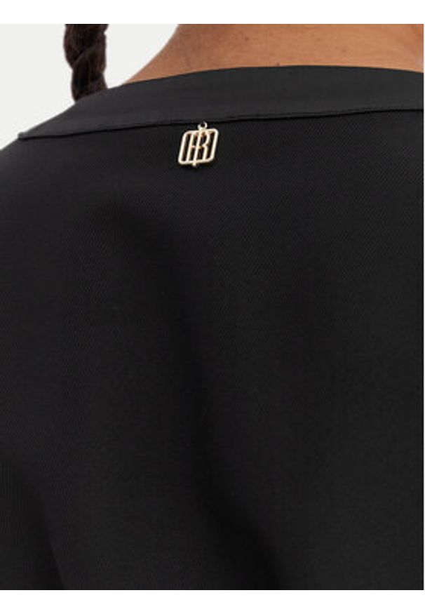 Fracomina Kombinezon FR25SO2004W47601 Czarny Regular Fit. Kolor: czarny. Materiał: syntetyk