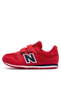 New Balance Sneakersy PV500CRN Czerwony. Kolor: czerwony. Materiał: skóra #4