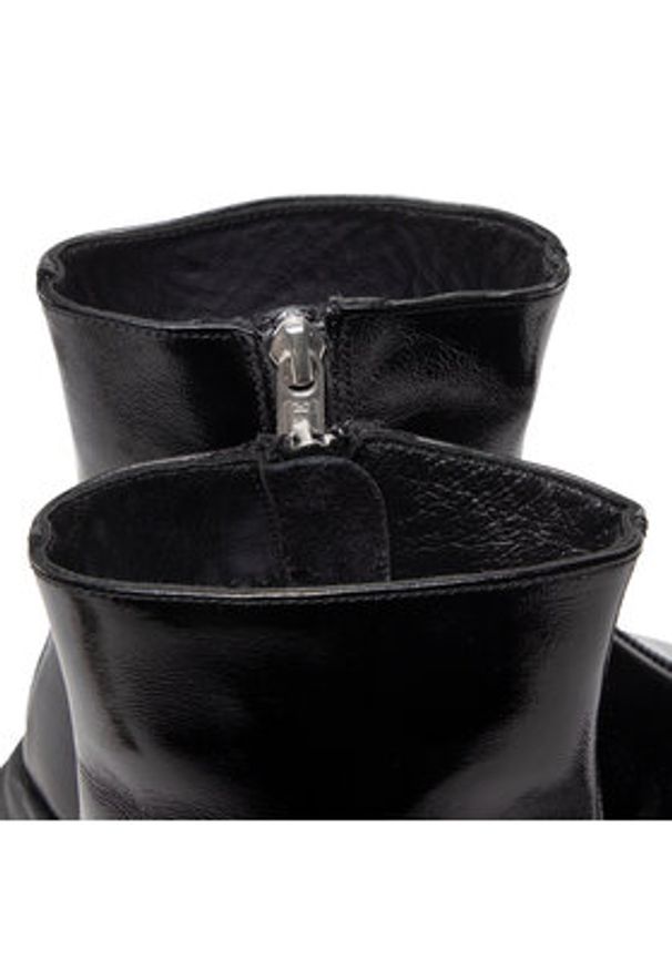 Rage Age Botki RA-83-06-000481 Czarny. Kolor: czarny. Materiał: lakier, skóra