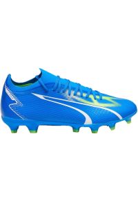 Buty piłkarskie Puma Ultra Match FG/AG M 107347 03 niebieskie. Kolor: niebieski. Szerokość cholewki: normalna. Sport: piłka nożna #1