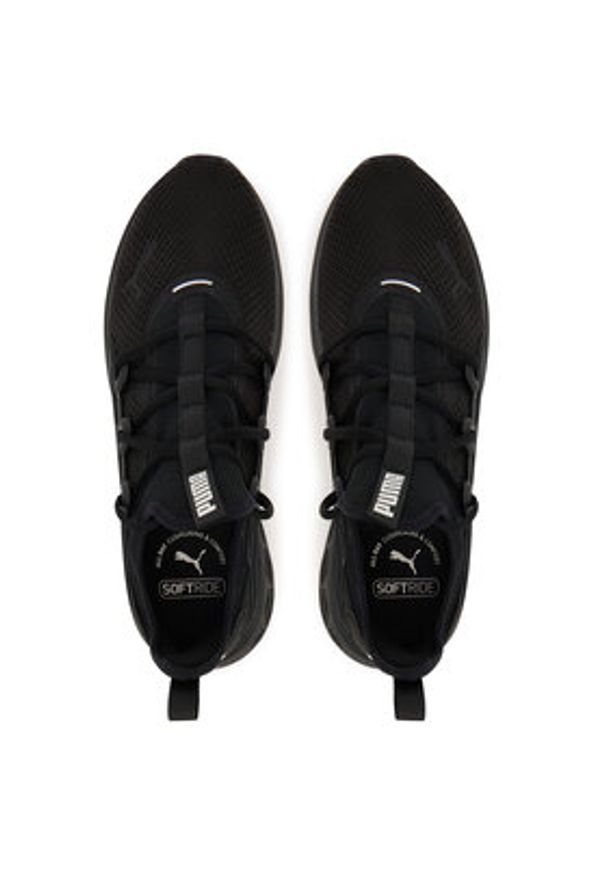 Puma Buty do biegania Softride Frequence Street 311727 01 Czarny. Kolor: czarny. Materiał: materiał