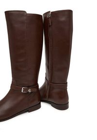Lauren Ralph Lauren - LAUREN RALPH LAUREN Oficerki 802974383002 Brązowy. Kolor: brązowy. Materiał: skóra