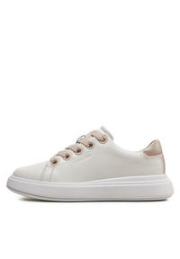 Calvin Klein Sneakersy Cupsole Lace Up Lth HW0HW02085 Biały. Kolor: biały #5