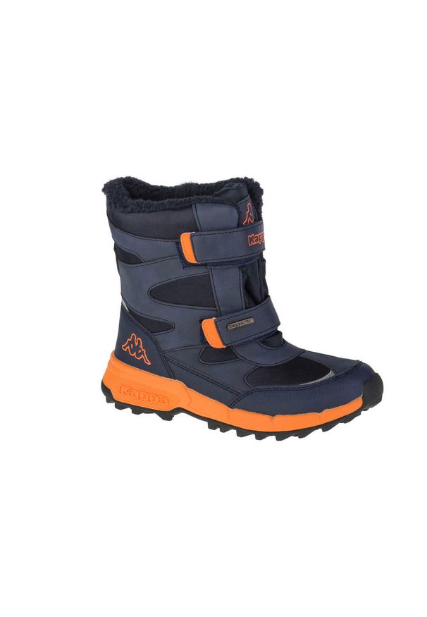 Buty zimowe chłopięce, Kappa Cekis Tex T. Kolor: niebieski. Sezon: zima. Styl: sportowy
