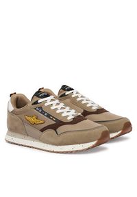 Aeronautica Militare Sneakersy 261SC0288UCT03545 Beżowy. Kolor: beżowy. Materiał: materiał #5