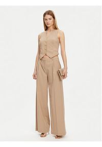 Marciano Guess Kamizelka 5GGN06 7294A Beżowy Regular Fit. Kolor: beżowy. Materiał: syntetyk #3