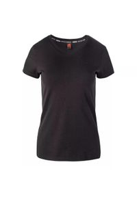 Iguana - T-shirt Damski Seldi. Kolor: czarny. Sport: fitness