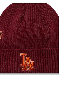 New Era Czapka LA Dodgers World Series Patch Cuff Knit Beanie 60580732 Czerwony. Kolor: czerwony. Materiał: akryl, materiał #5