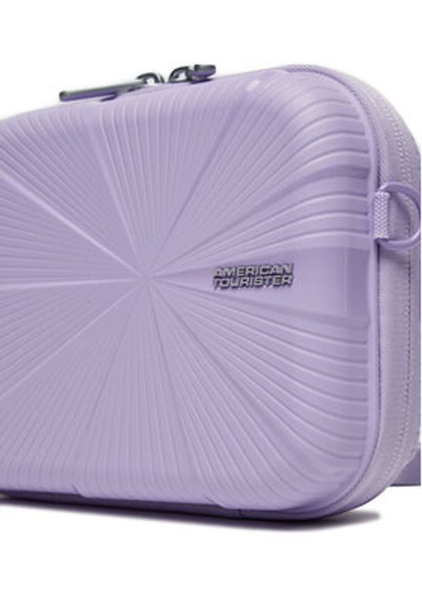 AMERICAN TOURISTER - American Tourister Kuferek Starvibe 152544-A035-1CNU Fioletowy. Kolor: fioletowy