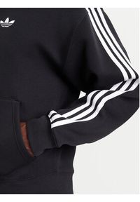 Adidas - adidas Bluza adicolor Spacer JX1507 Czarny Loose Fit. Okazja: na spacer. Kolor: czarny. Materiał: bawełna, syntetyk #4