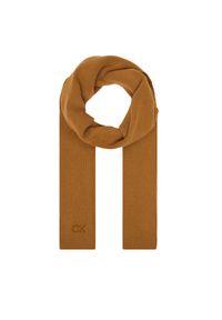Szalik Calvin Klein. Kolor: brązowy #1