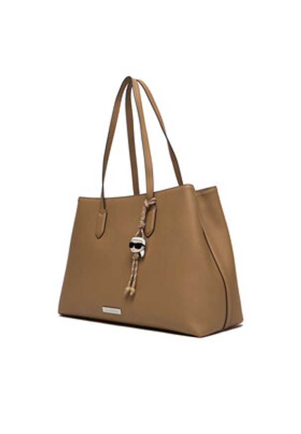 Karl Lagerfeld - KARL LAGERFELD Torebka B1W30001 Brązowy. Kolor: brązowy. Materiał: skórzane