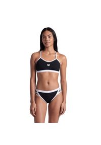 Arena Bikini Icons Cross Back Solid Zwart/Wit. Kolor: biały, wielokolorowy, czarny #1