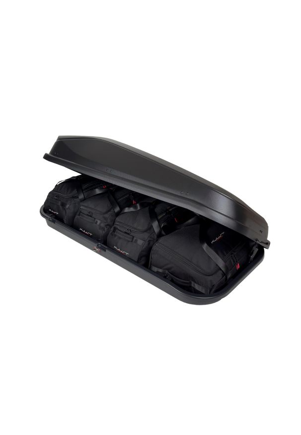 KJUST - Torby Do Boksu Dachowego Junior Easy 430 4Szt Kjust. Kolor: czarny. Styl: sportowy