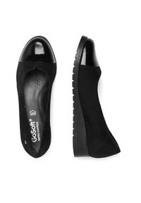 Go Soft Baleriny EST-TOMI-01 Czarny. Kolor: czarny. Materiał: skóra #6