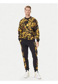 Versace Jeans Couture Bluza 79GAI3R0 FS201 Czarny Regular Fit. Kolor: czarny. Materiał: bawełna #4