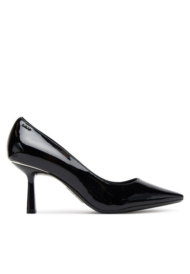 DKNY Szpilki Natrona K3569029 Czarny. Kolor: czarny. Materiał: skóra. Obcas: na szpilce