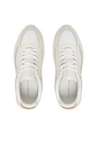 TOMMY HILFIGER - Tommy Hilfiger Sneakersy Casual Fashion Runner FW0FW08325 Kolorowy. Okazja: na co dzień. Materiał: skóra. Wzór: kolorowy #5