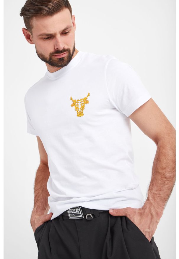 Versace Jeans Couture - T-SHIRT VERSACE JEANS COUTURE. Styl: elegancki