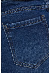 Answear Lab Jeansy damskie high waist. Stan: podwyższony. Kolor: niebieski. Styl: wakacyjny #3