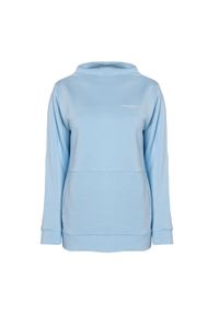 Bluza damska Carpatree Funnel Neck. Kolor: niebieski