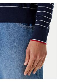 TOMMY HILFIGER - Tommy Hilfiger Kardigan WW0WW42370 Granatowy Regular Fit. Kolor: niebieski. Materiał: bawełna
