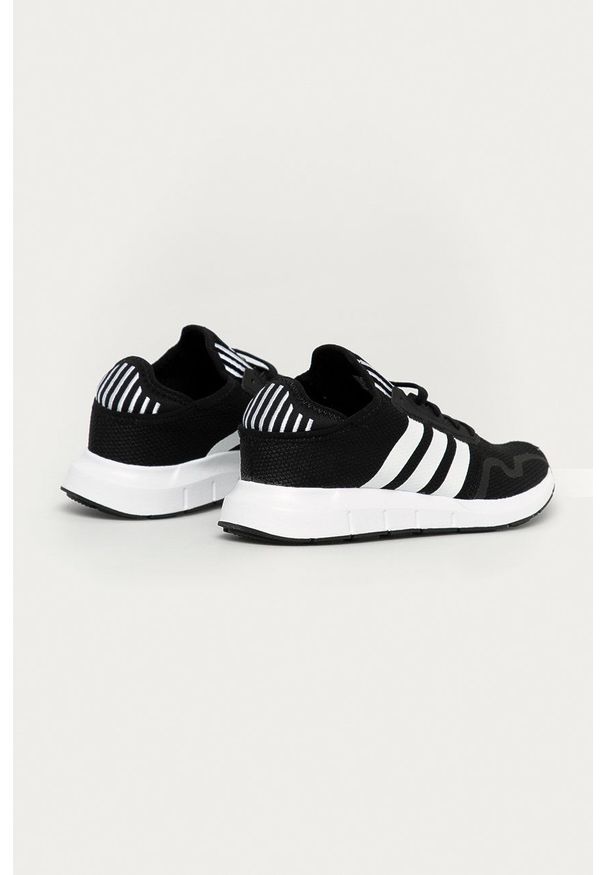 adidas Originals - Buty Swift Run X. Nosek buta: okrągły. Zapięcie: sznurówki. Kolor: czarny. Materiał: guma. Sport: bieganie