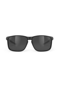 Okulary Rudy Project OVERLAP BLACK GLOSS - Smoke Black. Kolor: brązowy