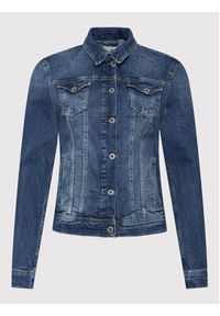 Pepe Jeans Kurtka jeansowa Thrift PL402011 Niebieski Regular Fit. Kolor: niebieski. Materiał: bawełna #3