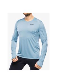 Bluza biegowa męska Inov-8 Performance Long Sleeve. Kolor: niebieski. Długość rękawa: długi rękaw