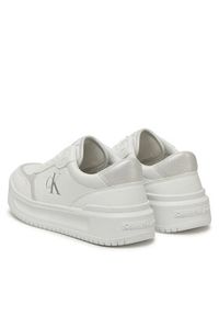 Calvin Klein Jeans Sneakersy V3A9-82021-1355X025 Biały. Kolor: biały. Materiał: skóra #4