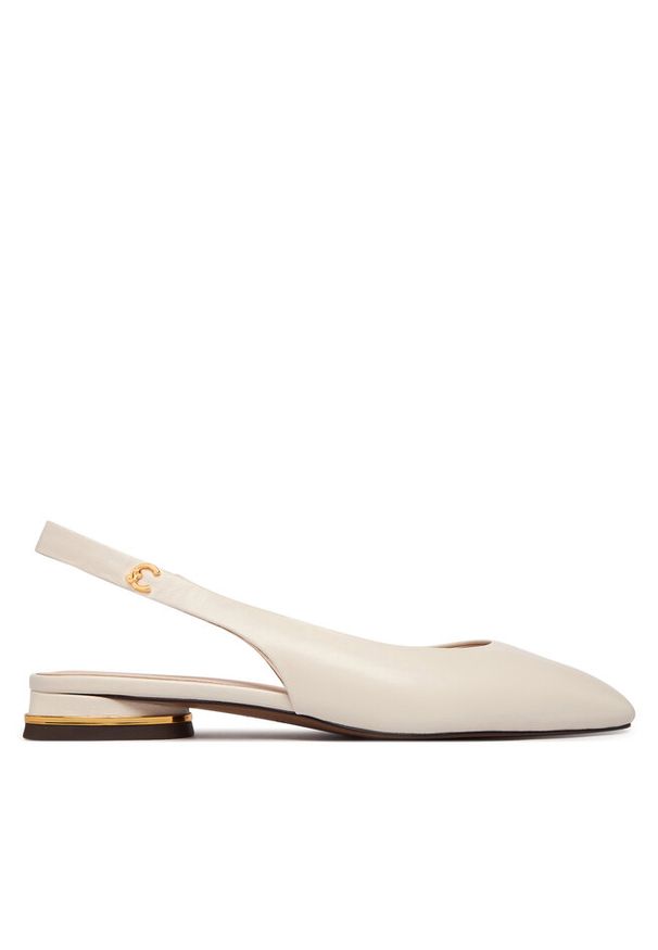 Baleriny Coccinelle. Kolor: kremowy