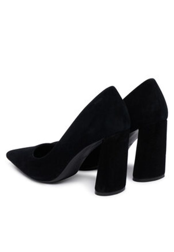 BOSS Czółenka Gracey 50554372 Czarny. Kolor: czarny. Materiał: skóra