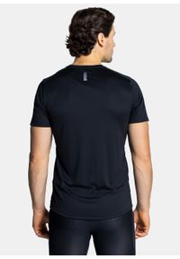 Koszulka treningowa męska czarna Under Armour Run Graphic Print. Kolor: czarny. Materiał: materiał. Wzór: nadruk. Sport: bieganie #3