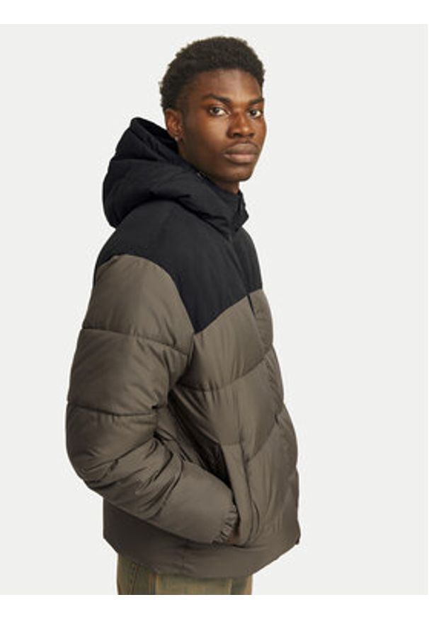 Jack & Jones Kurtka zimowa Moon 12256882 Brązowy Regular Fit. Kolor: brązowy. Materiał: syntetyk. Sezon: zima