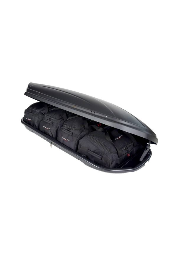 KJUST - Torby Do Boksu Dachowego Menabo Mania 460 4Szt Kjust. Kolor: czarny. Styl: sportowy