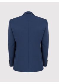 Pako Lorente - PAKO LORENTE – Wełniana marynarka garniturowa w kolorze granatowym. Kolor: niebieski. Materiał: wełna. Styl: klasyczny #3