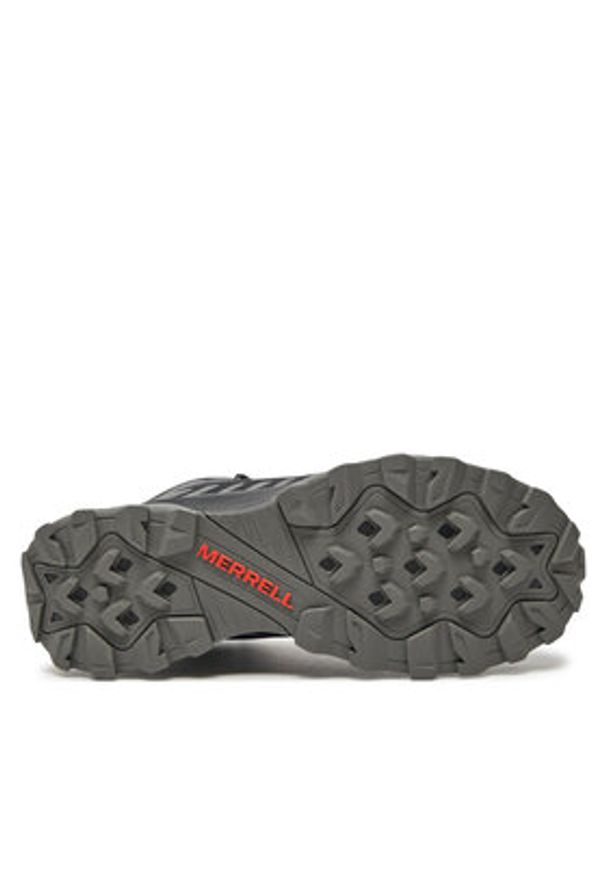 Merrell Trekkingi Speed Eco Mid Wp J038115 Szary. Kolor: szary. Materiał: skóra, zamsz. Sport: turystyka piesza