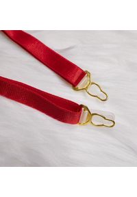 Intica - Komplet bielizny z łańcuszkami regulowanymi na wyjątkowe okazje Sookja. Kolor: czerwony. Materiał: materiał #9