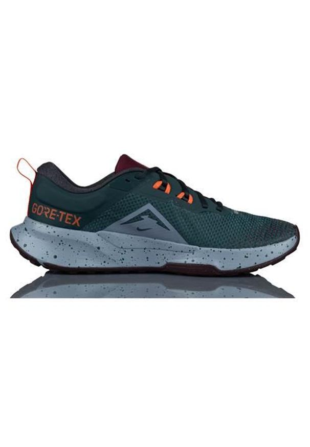 Buty do chodzenia damskie Nike Juniper Trail 2 Gtx. Zapięcie: sznurówki. Kolor: zielony. Materiał: materiał, tkanina, syntetyk. Szerokość cholewki: normalna. Sport: turystyka piesza
