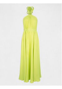 Morgan Sukienka wieczorowa 231-RILILA Zielony Regular Fit. Kolor: zielony. Materiał: syntetyk. Styl: wizytowy