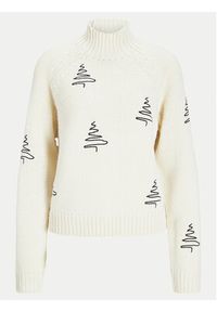 JJXX Golf Hollie 12266675 Écru Regular Fit. Typ kołnierza: golf. Materiał: syntetyk #6