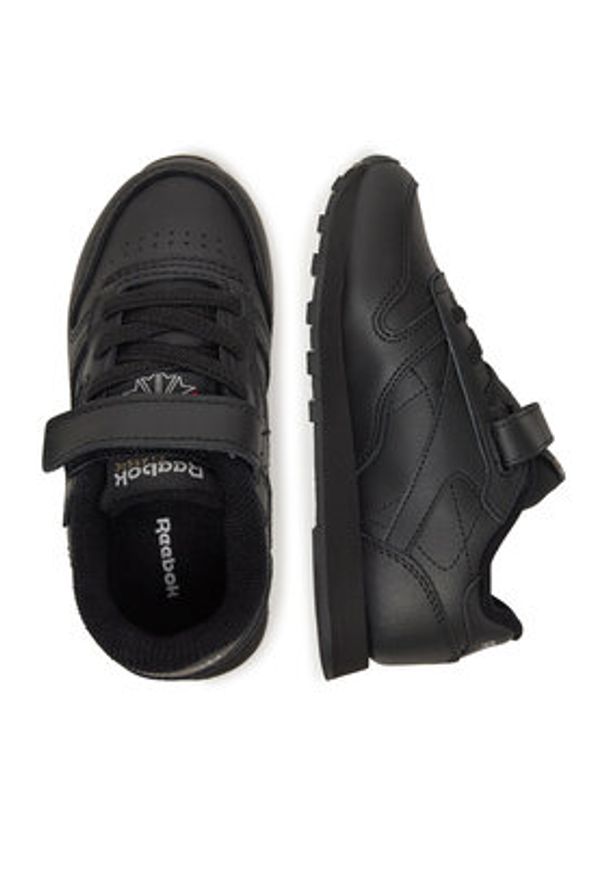 Reebok Sneakersy V9-25208-02 (III) Czarny. Kolor: czarny. Materiał: skóra