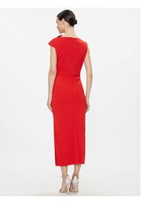Marella Sukienka koktajlowa Flo 2336260236200 Czerwony Regular Fit. Kolor: czerwony. Materiał: syntetyk. Styl: wizytowy
