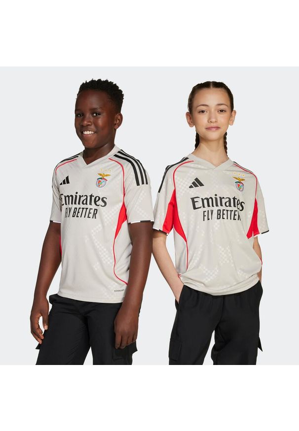Adidas - Koszulka piłkarska dla dzieci Benfica 25/26 wyjazdowa. Sport: piłka nożna