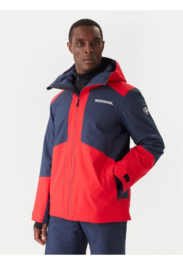 Rossignol Kurtka narciarska Rochrun RLOMJ23 Czerwony Regular Fit. Kolor: czerwony. Materiał: syntetyk. Sport: narciarstwo