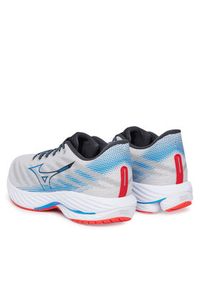 Mizuno Buty do biegania Wave Rider 28 J1GC2403 Szary. Kolor: szary. Materiał: materiał. Model: Mizuno Wave #4