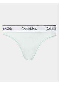 Calvin Klein Underwear Stringi 0000F3786E Niebieski. Kolor: niebieski. Materiał: bawełna